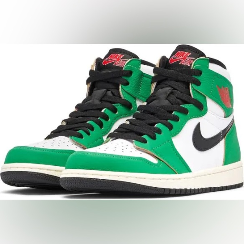 Nike Jordan High Tops Lucky Green